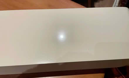 Photo of free Retro design gloss ivory wall CD / display shelf (Kenilworth CV8) #2