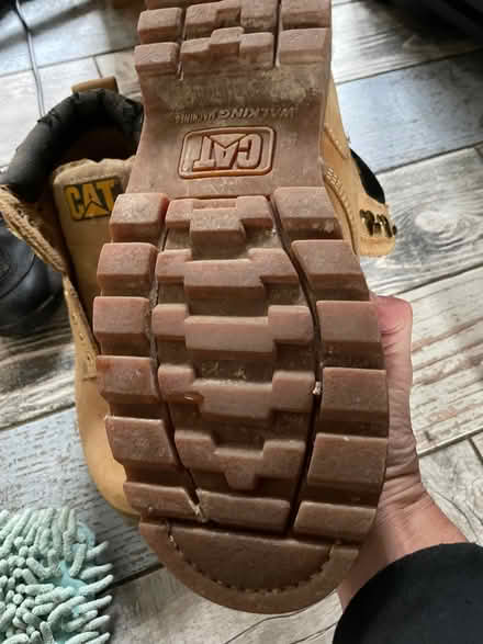 Photo of free Work boots - size 10 - old but fair condition (Woodingdean BN2) #3