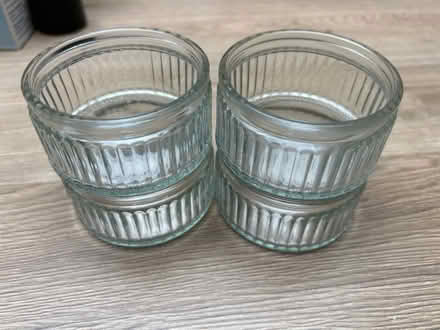 Photo of free 4 x glass Gu pots (Hitchin) #1