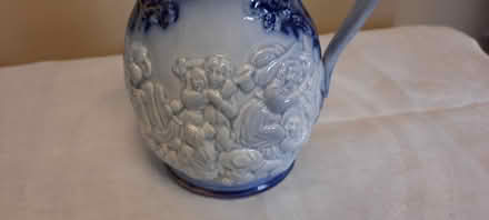 Photo of free Old Victorian Blue & White Jug (Gosport PO12) #3