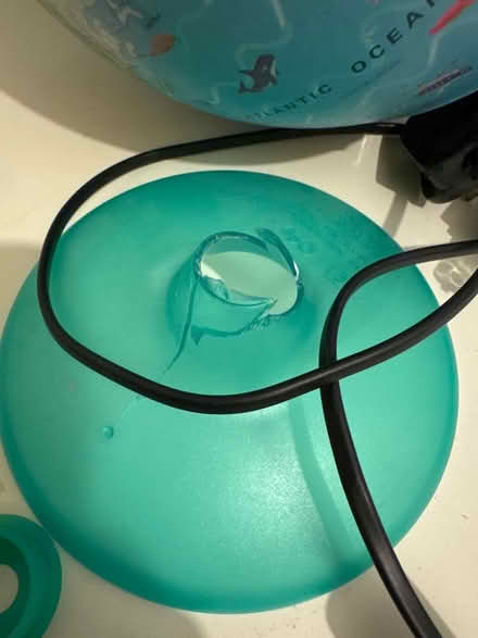 Photo of free Broken Globe Lamp (Darnley) #3