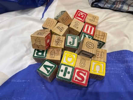 Photo of free Wooden Playing Blocks (Lightwater GU18) #1