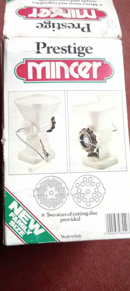 Photo of free Prestige Meat Mincer (FK9 Bridge of Allan) #3