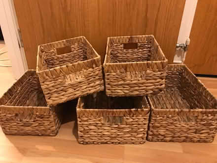 Photo of free Wicker storage baskets (Canton CF5) #1