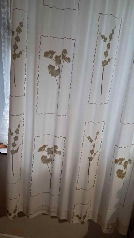 Photo of free large window curtains (EX2 hamilton avenue.) #2