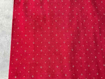 Photo of free Red patterned carpet offcuts (WF2 6AA) #1