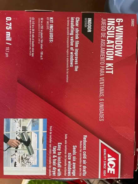 Photo of free Window insulation kit (Odenton Kings Heights) #1