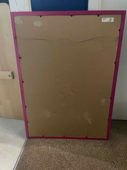 Photo of free IKEA Nyttja poster frame (pink) (Upper Walthamstow) #2