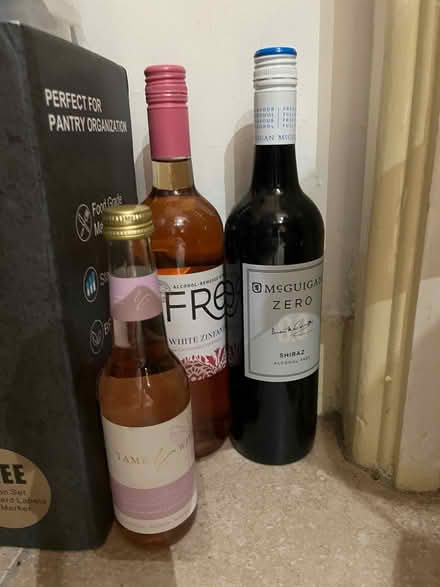 Photo of free Zero alcohol wine - unopened (Manor castle, S2) #1