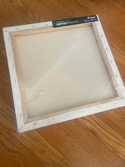 Photo of free 4 pack art canvas (new) (Lawrence Expwy & Monroe Street) #2