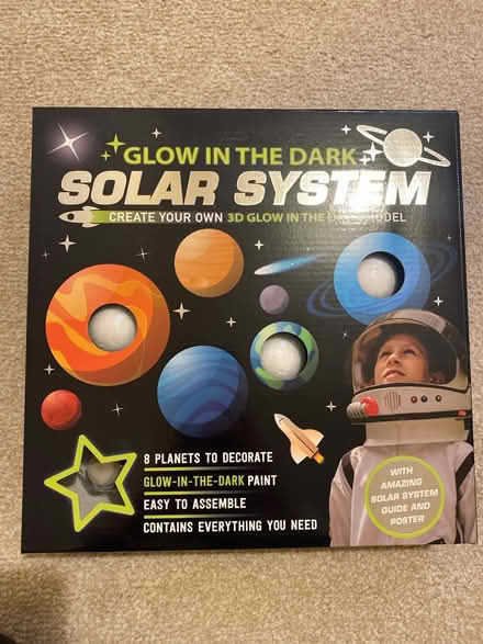 Photo of free Glow in the dark solar system (NG16 Eastwood) #1