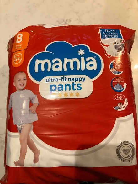 Photo of free Size 8 nappies (Leckhampton GL53) #1