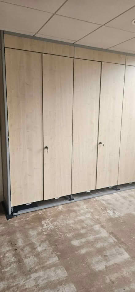 Photo of free Tall office cupboard (Woodheys M33) #3