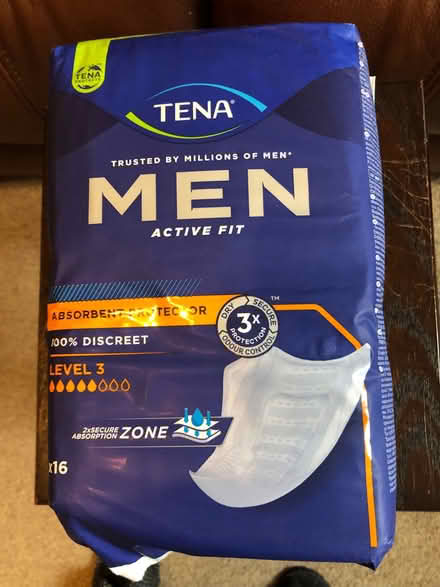 Photo of free Men’s Tena pads (Cotteridge B30) #1