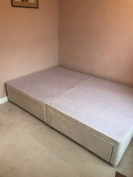 Photo of free Small Double Divan Bed Base (Kingston KT1) #1