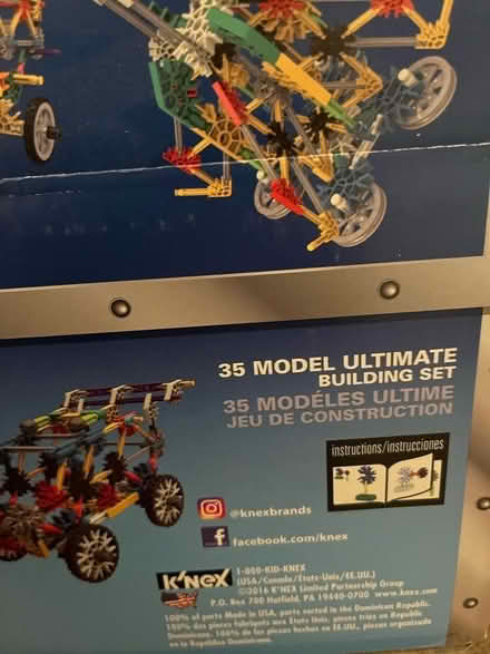 Photo of free Box of Knex pieces (Harborne B17) #2