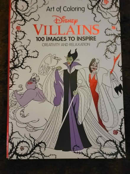 Photo of free Disney Villians coloring book (Udist) #1