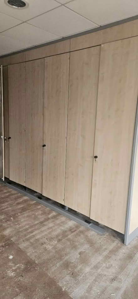 Photo of free Tall office cupboard (Woodheys M33) #4