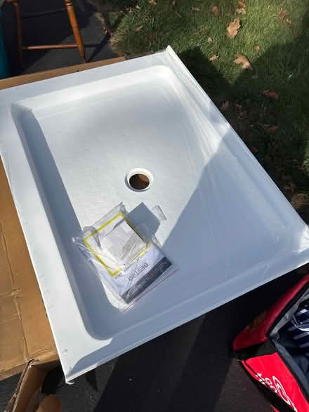 Photo of free Shower pan (Byfield MA) #1