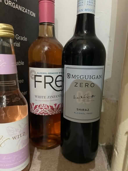Photo of free Zero alcohol wine - unopened (Manor castle, S2) #2
