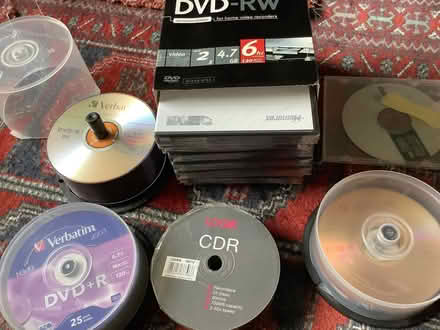 Photo of free CD-R and DVD-R / RW, blank, assorted (Bath & North East Somerset) #1