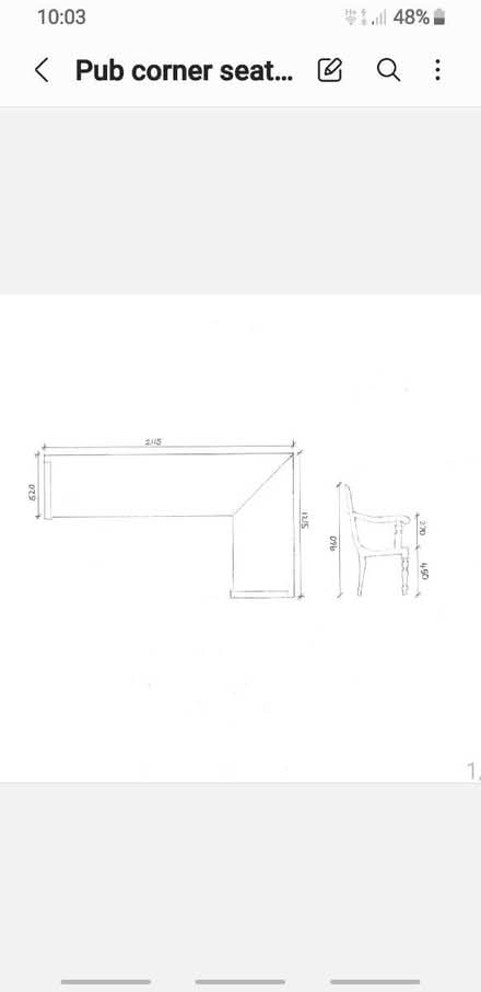 Photo of free Victorian pub corner seat (HP10 penn) #3