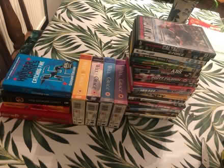 Photo of free DVDs and a few books (BR3) #1