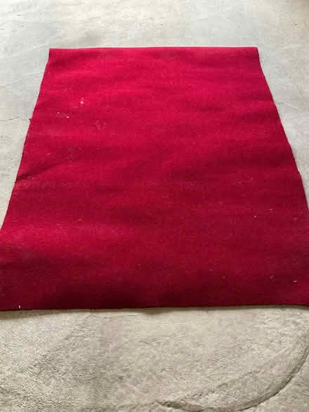 Photo of free Red carpet offcut (WF2 6AA) #2