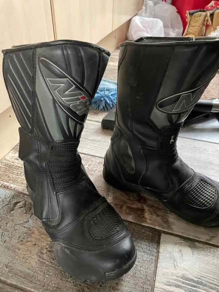 Photo of free Motorbike boots (Woodingdean BN2) #2