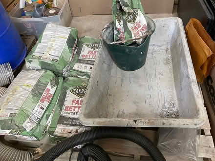 Photo of free Quick-Setting Concrete Mix and Pan (West Friendship, MD) #1