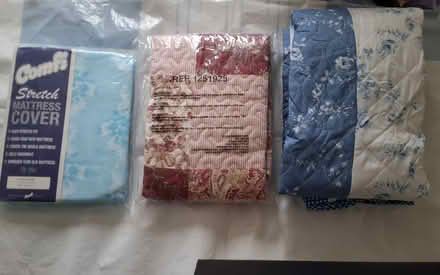 Photo of free Mattress cover, bedspreads (South Acton) #1