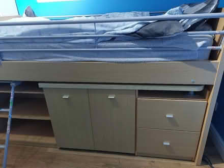 Photo of free Mid sleeper with desk (Eskbank EH22) #1