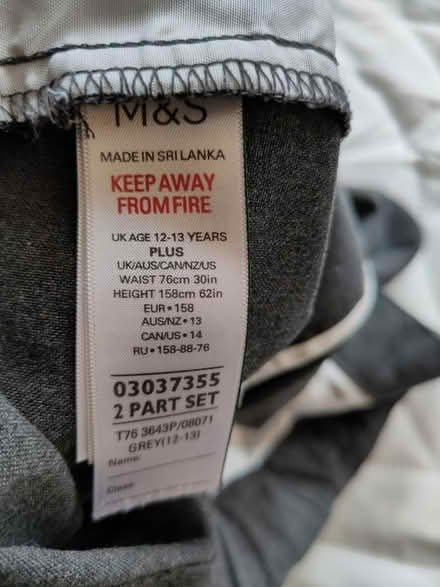 Photo of free M&S School trousers 12-13yrs (L1 Liverpool City Centre) #2