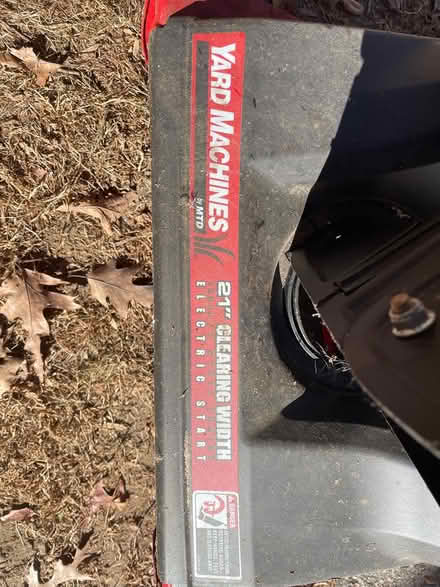 Photo of free Electric Snow Blower (Pound Ridge) #4
