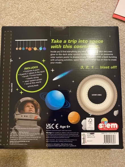 Photo of free Glow in the dark solar system (NG16 Eastwood) #2