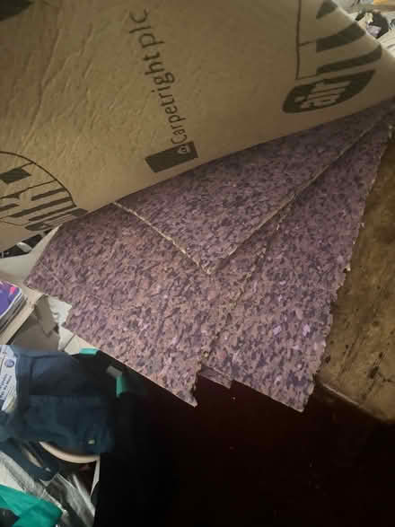 Photo of free carpet and synthetic underlay (NW10) #1