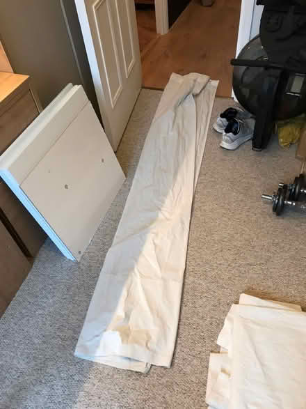 Photo of free 4 x IKEA curtains (Rotherhithe) #3