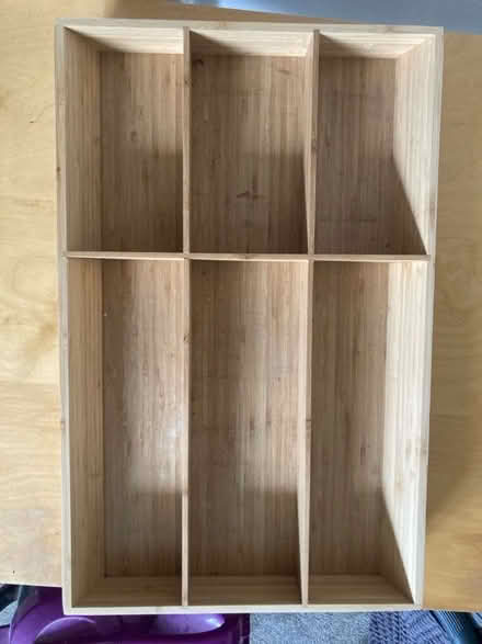 Photo of free Cutlery tray drawer insert - bamboo (Oxgangs EH13) #1