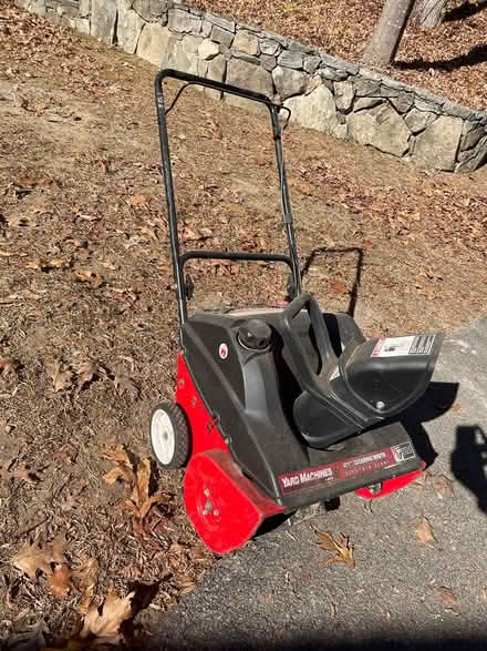 Photo of free Electric Snow Blower (Pound Ridge) #2