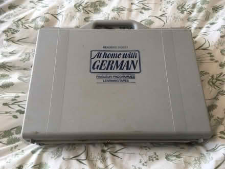 Photo of free German language-learning tape cassettes (Shoscombe Vale) #1
