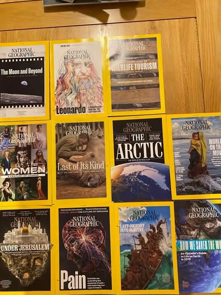 Photo of free National Geographic magazines (Bexley Nr Albany Park Station) #1