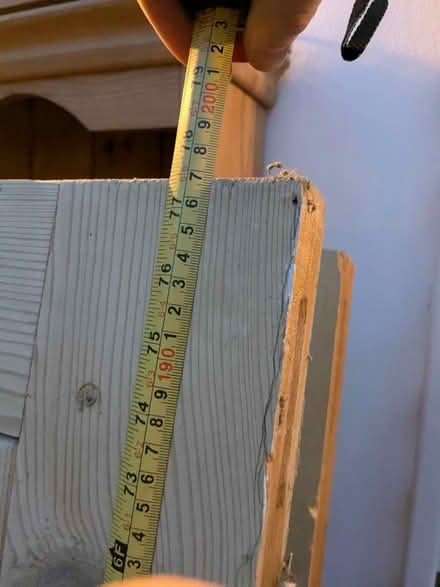 Photo of free 2 internal pine doors. 1 with glass (Oxted, RH8) #4