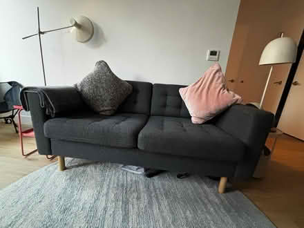 Photo of free Gray Sofa (2-seater) (East Village) #2