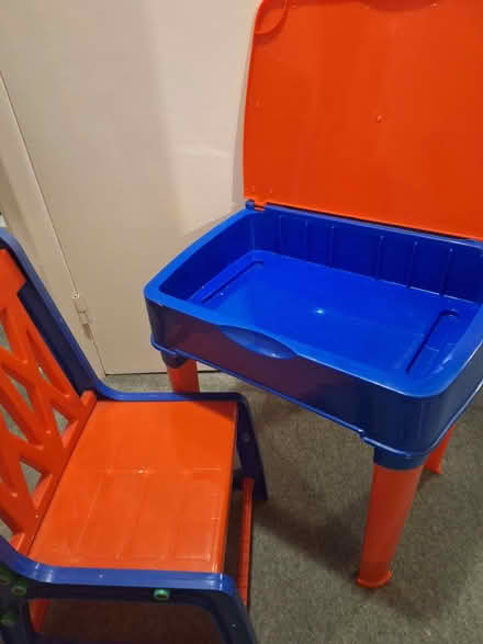 Photo of free Children's desk and chair (Woodley RG5) #3