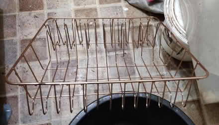 Photo of free Dish draining rack, rose gold (Surbiton KT6) #2