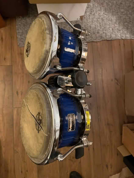 Photo of free Bongos with stand - one needs re-skinning (Selly Park B29) #2