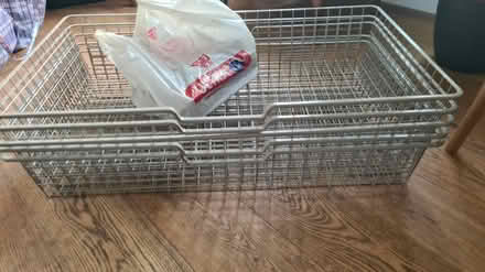 Photo of free Ikea pax shelf baskets (Downley) #3