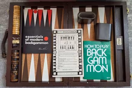 Photo of free Vintage travel backgammon game (Upper Marlboro, MD (Marlton)) #2