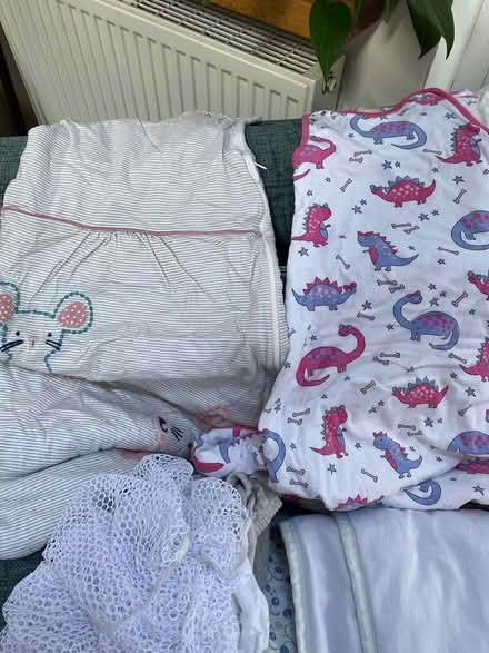 Photo of free Cot/crib bedding/ sleeping bags (Openwoodgate, Belper) #2