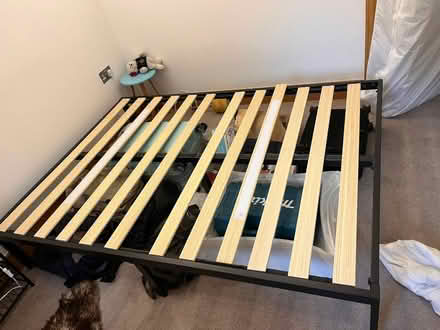 Photo of free Metal bed frame - double (Bermondsey SE1) #3